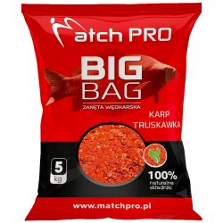 Zanęta Wędkarska MatchPro Big Bag - Karp Truskawka 5kg