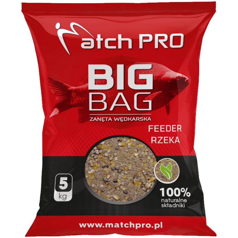 Zanęta Wędkarska MatchPro Big Bag - Feeder Rzeka 5kg