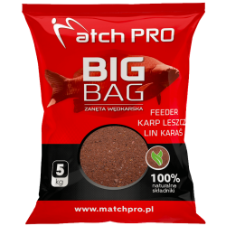 Rybářská návnada MatchPro Big Bag - Feeder Kapr Cejn Lín 5kg