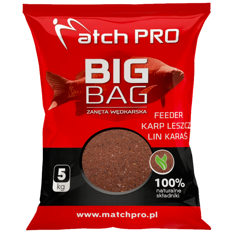 Zanęta Wędkarska MatchPro Big Bag - Feeder Karp Leszcz Lin 5kg