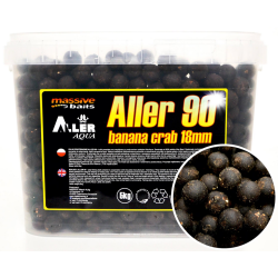 Massive Baits Aller 90 Boilies - Banana Crab 18mm 5kg