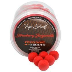 Massive Baits Pop-up Floating Boilies 14mm - Strawberry Bergamot