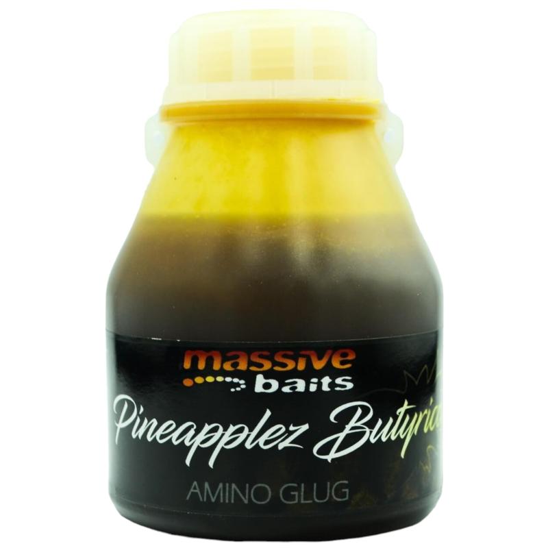 Booster Massive Baits Amino Glug - Pineapplez Butyricco 250ml