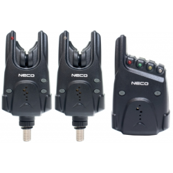 Sada signalizátorů záběru NECO CARP 2+1 C102 BLACK