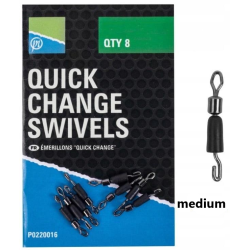 Preston Swivel for Quick Rig Change Medium
