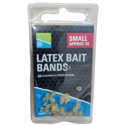 Latex Pellet Bands Preston SMALL 50pcs.