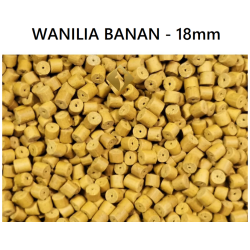 Pellet Zanętowy Harison 18mm Vanilka Banán 9kg pytel