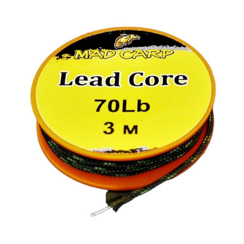 Leadcore Mad Carp 70lb 3m Zielony