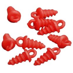Mad Carp Red Fluo Ball Screws