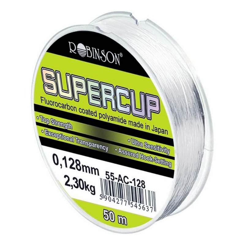Żyłka Przyponowa Robinson Supercup 50m 0,095mm