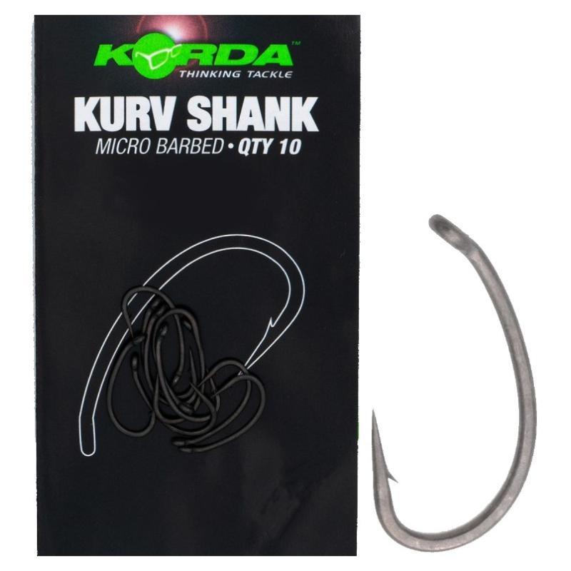 Korda Kurv Shank Carp Hooks 4