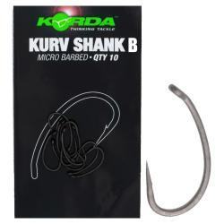 Korda Kurv Shank Bezprotihrotové Kaprové Háčky 6