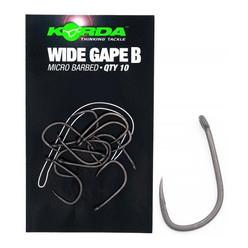 Korda Wide Gape Bezprotihrotové Kaprové Háčky 6