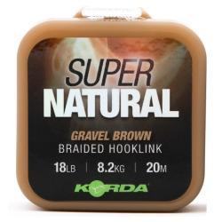 Korda Super Natural Geflochtene Schnur 18lb 20m