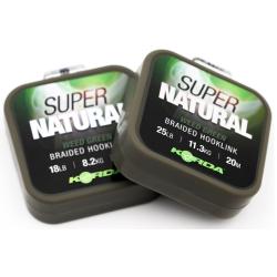 Korda Super Natural Geflochtene Schnur 18lb 20m