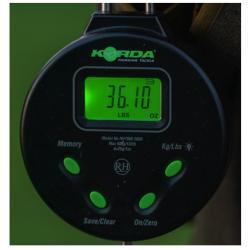 Elektronische Angelwaage Korda 60kg Reuben Heaton
