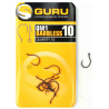 Guru QM1 Eyed Hooks - 10 Barbless