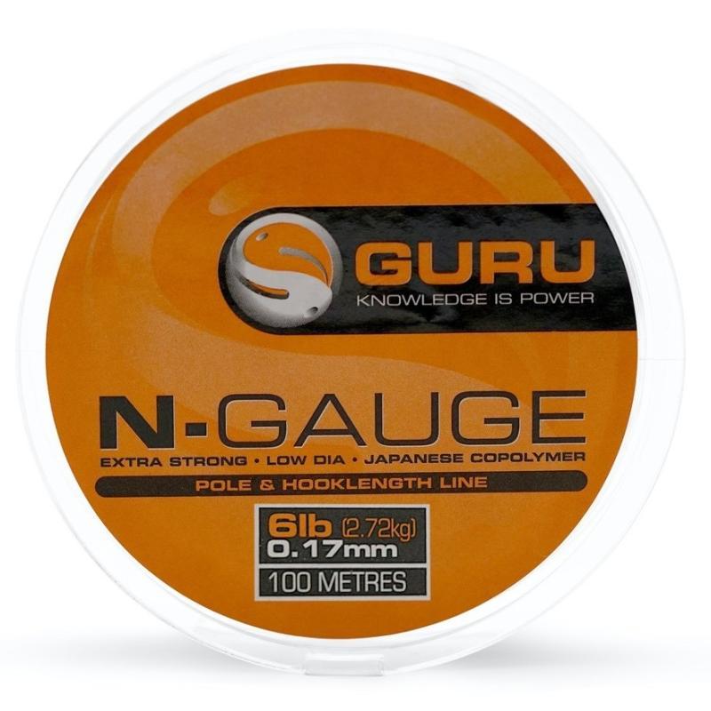 Żyłka przyponowa Guru N-Gauge 0,22mm 100m