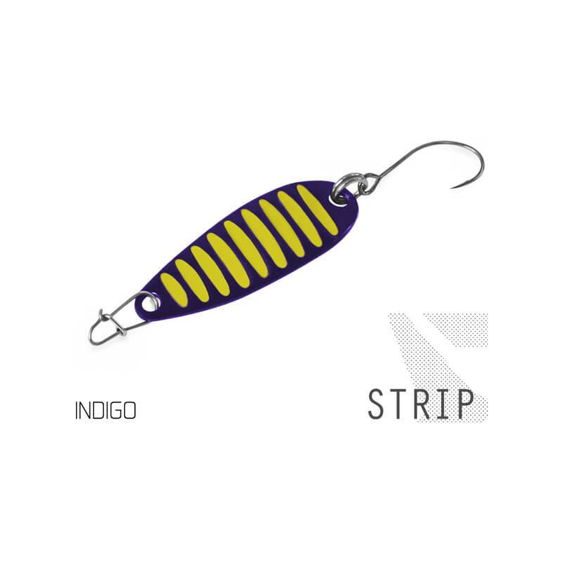 Blinkerspoon Forelle Delphin STRIP 2g Indigo
