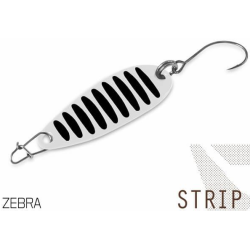 Błystka Wahadłówka Pstrągowa Delphin STRIP 2g Zebra