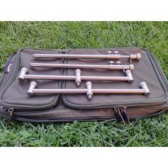 Sada 30cm podpěr a 3W/30cm buzz barů + pouzdro