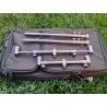Set of 30/50cm supports and 2W/reg buzz bars in a case