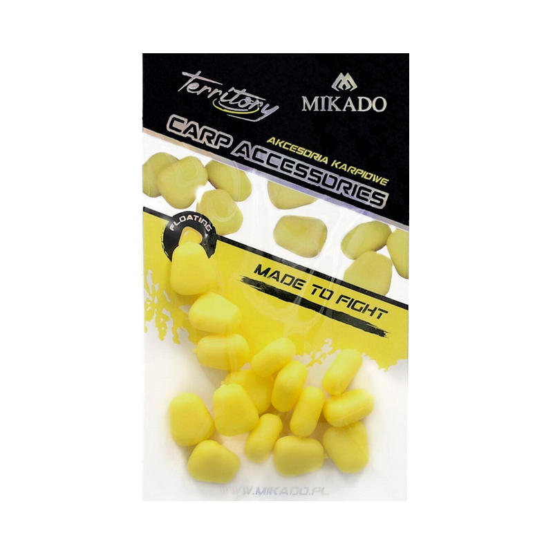 Sztuczna Kukurydza Pływająca Mikado Pop-up Żółta 15szt