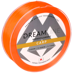 Kapraský vlasec Mikado Dreamline 0,33mm 1200m Orange