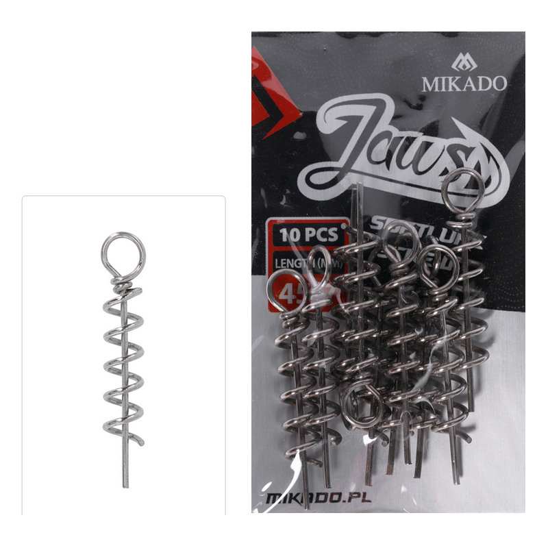 Schraube für Gummiköder Mikado 45mm/7mm 10Stück