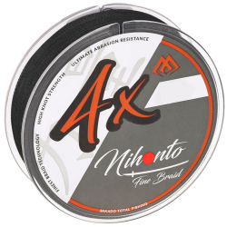 Mikado Nihonto Fine Geflochtene Schnur 0,06mm 150m Schwarz
