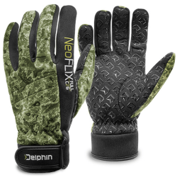 Neoprene Fishing Gloves Delphin NeoFlix L