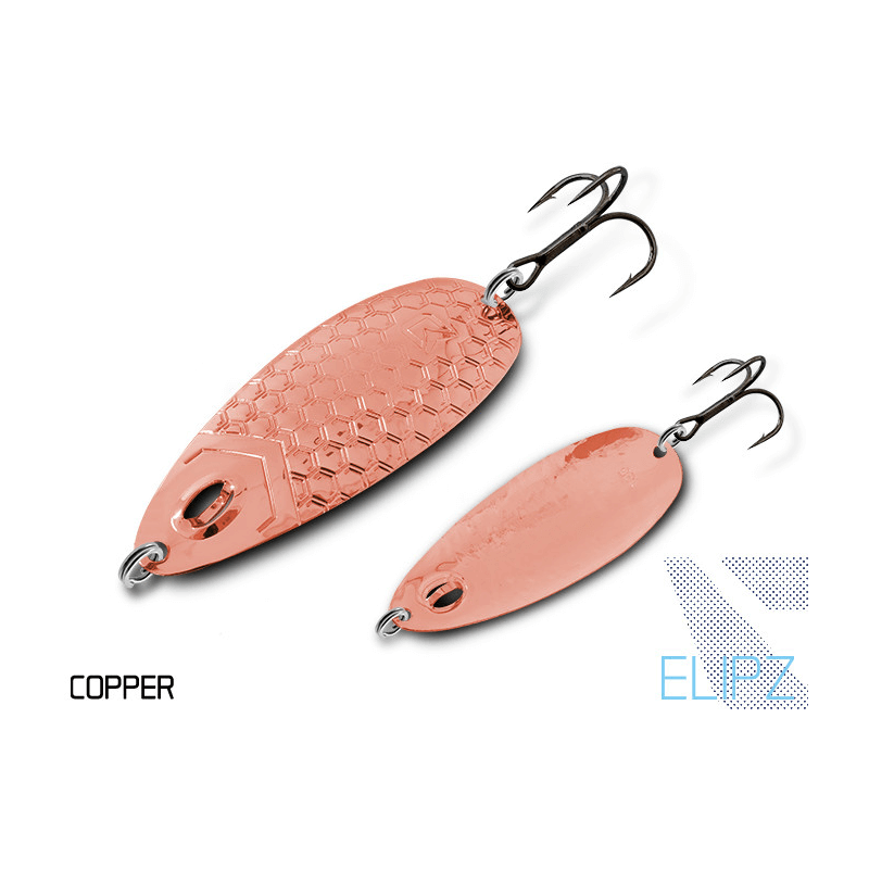 Wahadłówka na szczupaka Delphin Elipz 12g - Copper