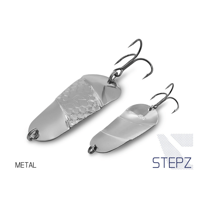 Wahadłówka na Szczupaka Delphin Stepz 10g - Metal