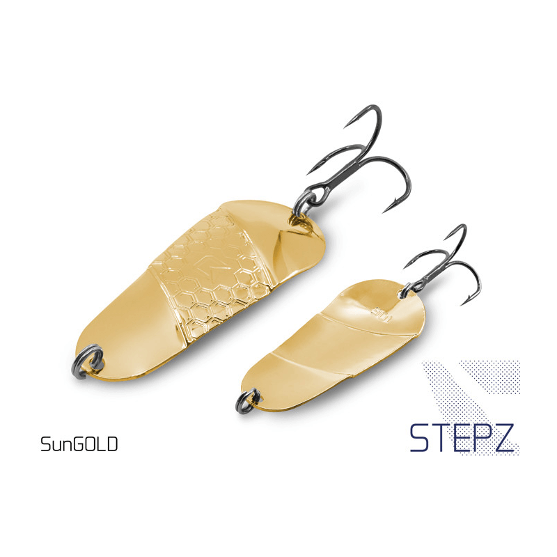 Hechtwobbler Delphin Stepz 10g - Sun Gold