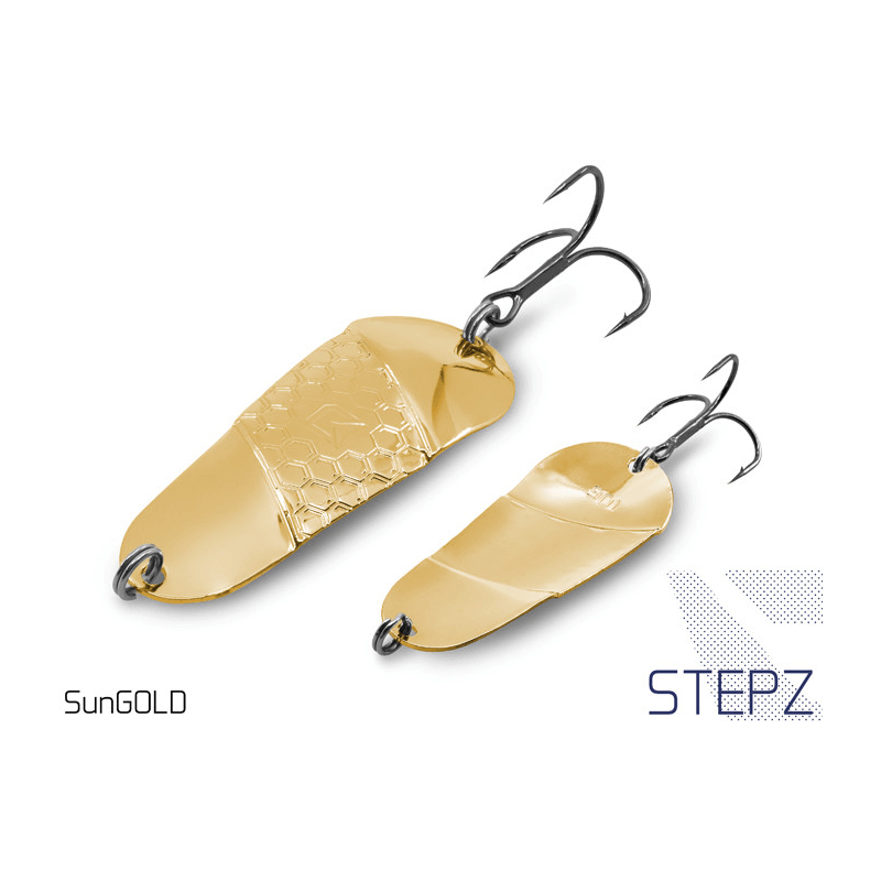 Wahadłówka na Szczupaka Delphin Stepz 10g - Sun Gold