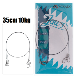 Wolframvorfach Mikado Jaws 35cm 10kg 2Stk