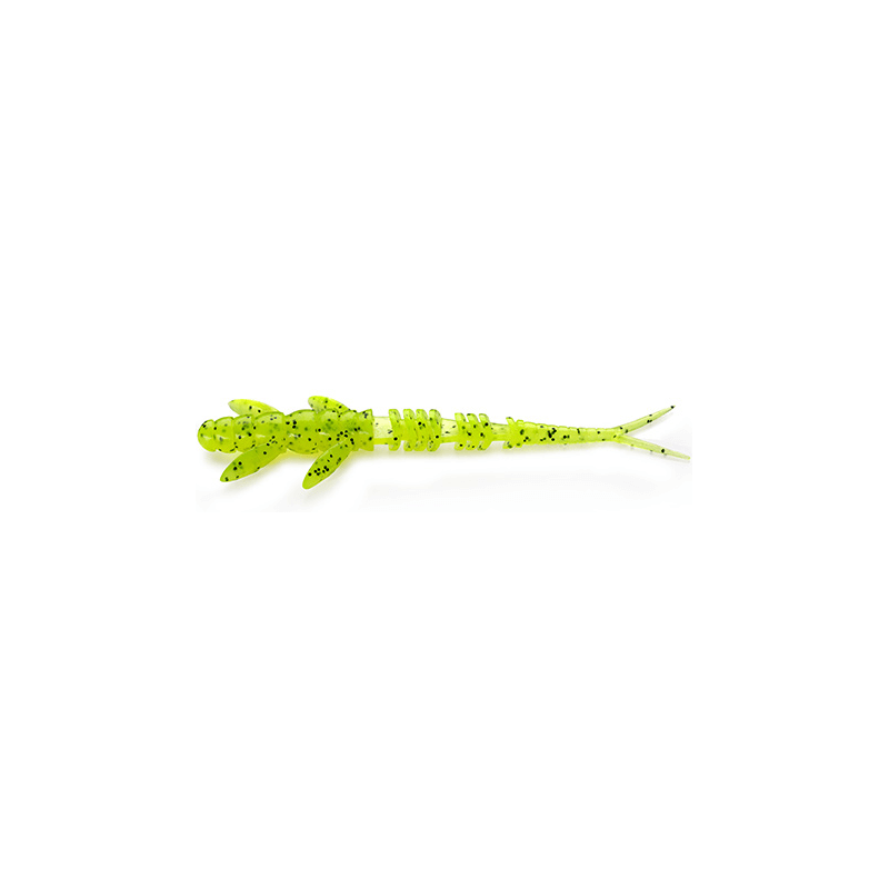 Przynęta FishUp Larwa Flit 2" 5cm 055 - Chartreuse Black 1szt