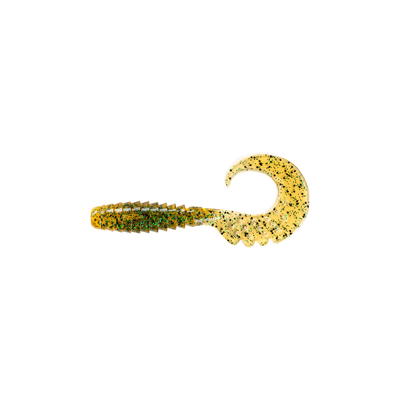 Twister FishUp Fancy Grub 1" 2,5cm 036 - Caramel / Green 1szt