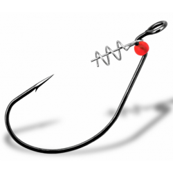 Offsethaken mit Schraube Gurza Worm 310 LEHS 1/0 BN 3 Stück