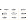 Libra Lures Goliath 30mm Garlic 001 - White 1pc