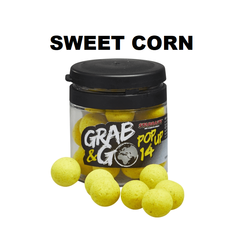 Kulki Pływające Starbaits G&G Global Pop-up 14mm - Sweet Corn
