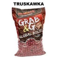 Kulki zanętowe Starbaits Grab Go Global - Truskawka 20mm 10kg
