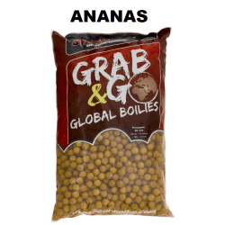 Kulki zanętowe Starbaits Grab Go Global - Ananas 20mm 10kg