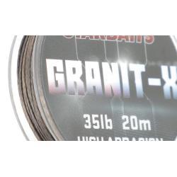 Plecionka przyponowa miękka Starbaits Granit X 35lb 20m Brązowa