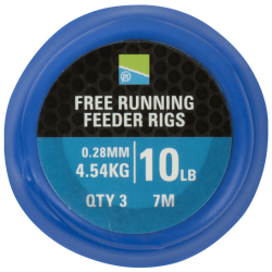 Preston Free Running Feeder Rigs Připravená sada 3ks