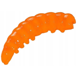 Guma Berkley PowerBait Honey Worm 25mm - Hot Orange 55szt