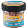 Guma Berkley PowerBait Honey Worm 25mm Czosnek - Bubble Gum55szt