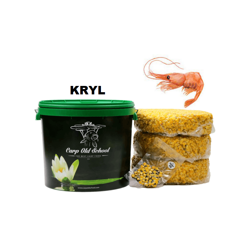 Carp Old School Eimer Mais - Krill 14kg