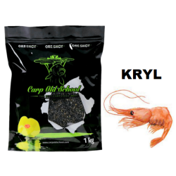 Návnadová zrna Carp Old School Konopí Řepka - Kril 1kg