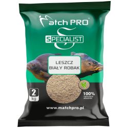 MatchPro Specialist Fishing Groundbait - White Maggot Bream 2kg